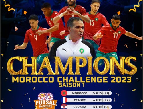 A – Congratulations to Moroccan Team for Winning Futsal Tournament in Rabat !